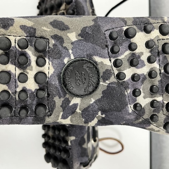 Castellano 1920 Madrid Classic Moccasin w Loop Camo Men's Size 9 - Picture 7 of 9